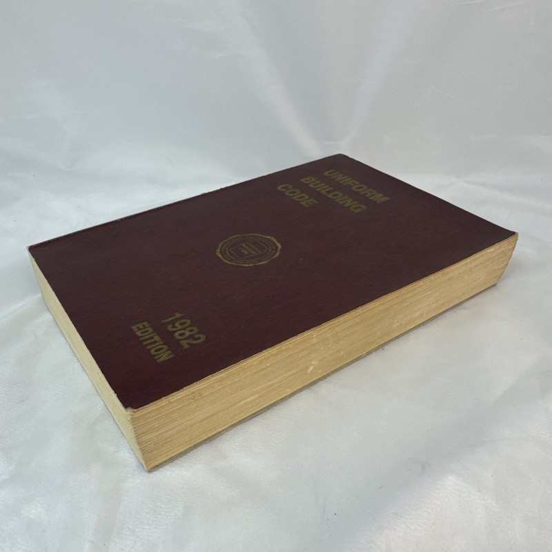 Uniform Building Code 1982 Paperback Third Printing UBC 82 Vintage Book gallery