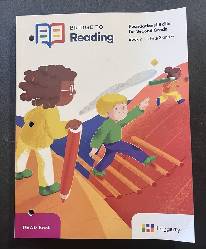 Heggerty, Bridge To Reading,Second Grade, Book 2, Unit 3-4, Read Book