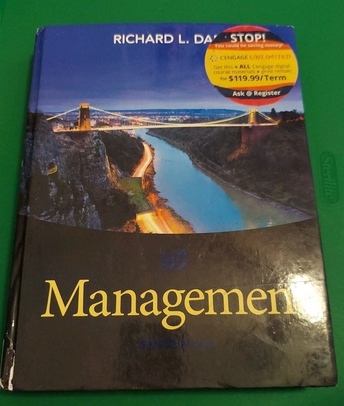 Management; 12th Edition; Richard L. Daft