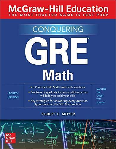 McGraw-Hill Education Conquering GRE Math, Fourth Edition – Paperback – GOOD