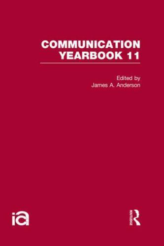 Communication Yearbook 11, Hardcover by Anderson, James A. (EDT), Like New Us…