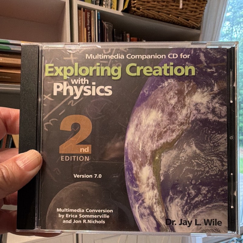 Dr. Jay L. Wile Exploring Creation with Physics 2nd Ed Textbook + Audio CD