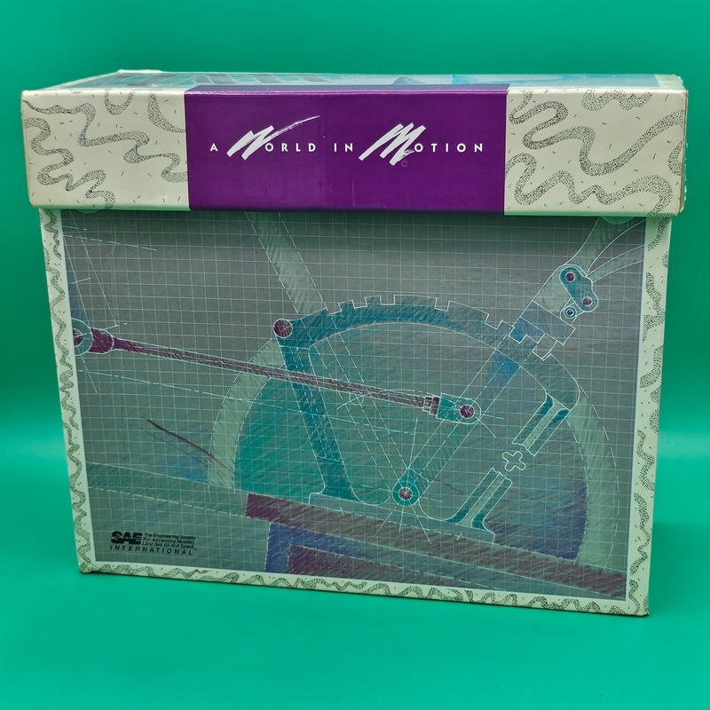 A World In Motion SAE International Teaching Kit 2 VHS Tapes Engineering Design
