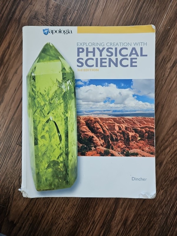 Exploring Creation Physical Science Apologia 3rd Edition