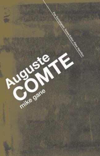 Auguste Comte, Paperback by Gane, Mike, Brand New, Free shipping in the US