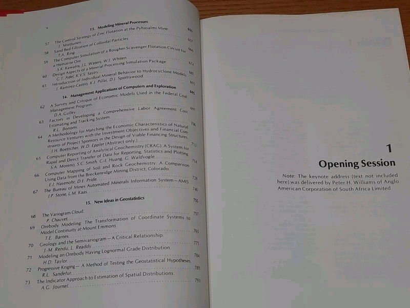 17th Application of Computers Operations Research in the Mineral Industry APCOM gallery