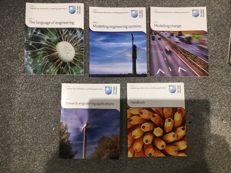 Open University T194 Engineering Mathematics & Engineering Module (OU Stage 1)