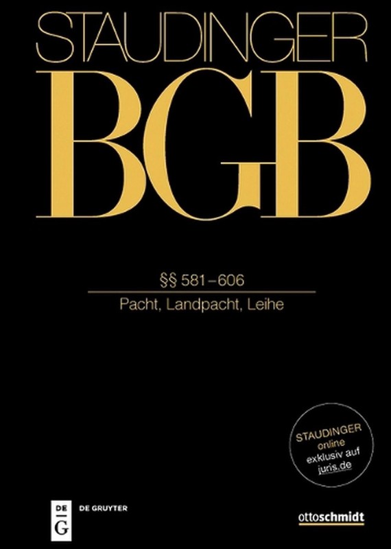 581-606: (Pacht, Landpacht, Leihe) by Renate Schaub (German) Hardcover Book