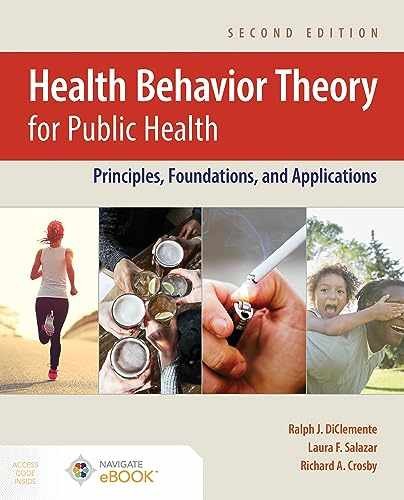 Health Behavior Theory for – Paperback, by DiClemente Ralph J.; – Very Good