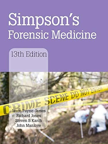 Simpson’s Forensic Medicine