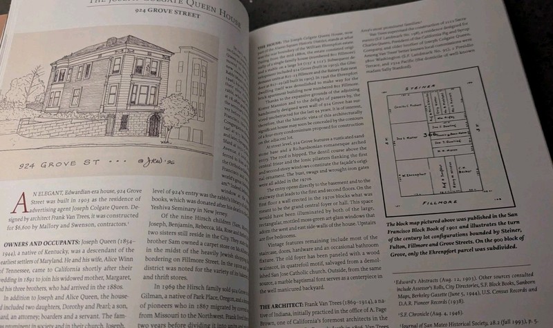 The Storied Houses of Alamo Square (SIGNED) by Joseph B. Pecora PB **NICE** gallery