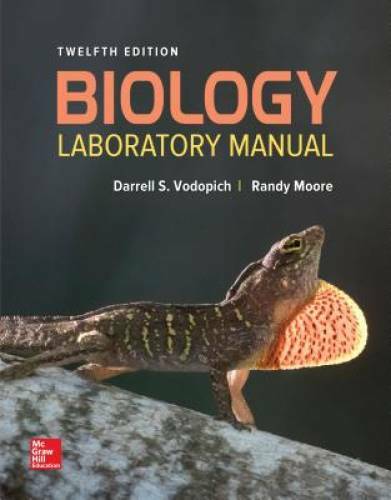 Biology Laboratory Manual – Spiral-bound By Vodopich, Darrell S – GOOD