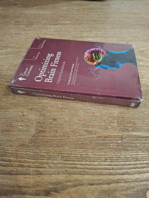 NEW SEALED The Great Courses Optimizing Brain Fitness 2 DVD and Course Guidebook gallery