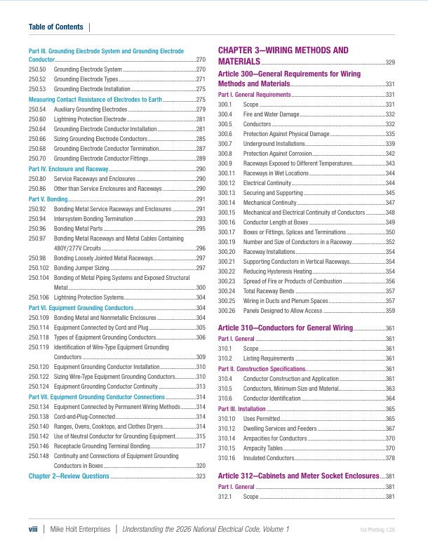 2026 Understanding the NEC, Volume 1 & 2 Textbook Set gallery