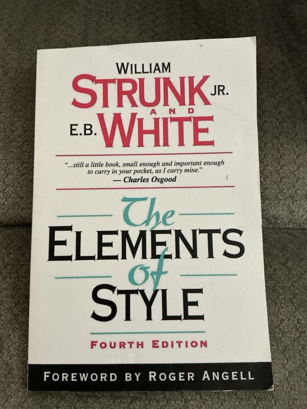 The Elements Of Style, Fourth Ed. William Strunk Jr. & E.B. White – Paperback