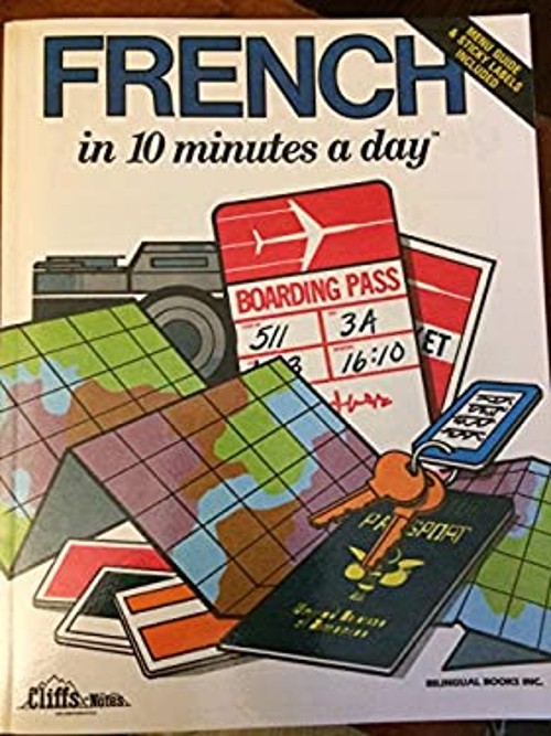 French in Ten Minutes a Day Paperback Kristine K. Kershul