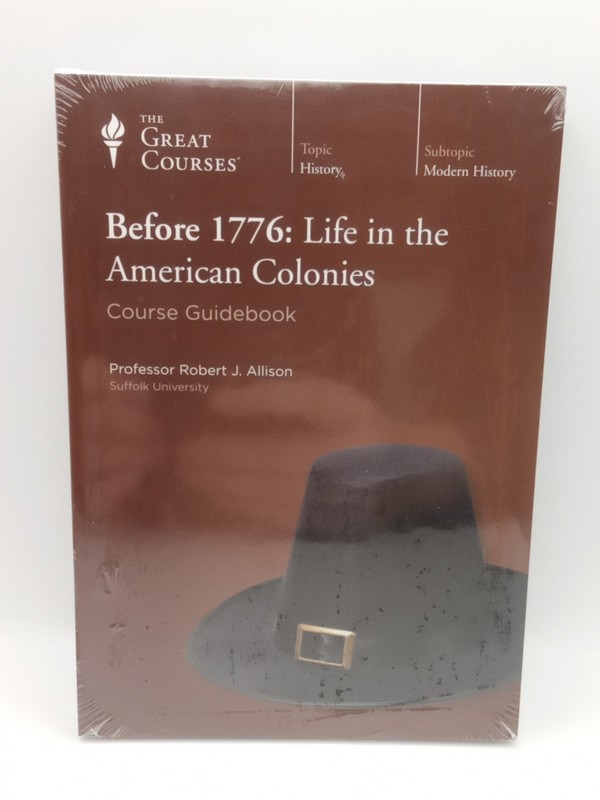 Great Courses Before 1776 Life In The American Colonies Allison NEW SEALED