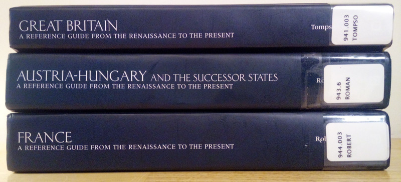 Lot of 3 Facts on File European Nations Great Britain Austria-Hungary France HC gallery