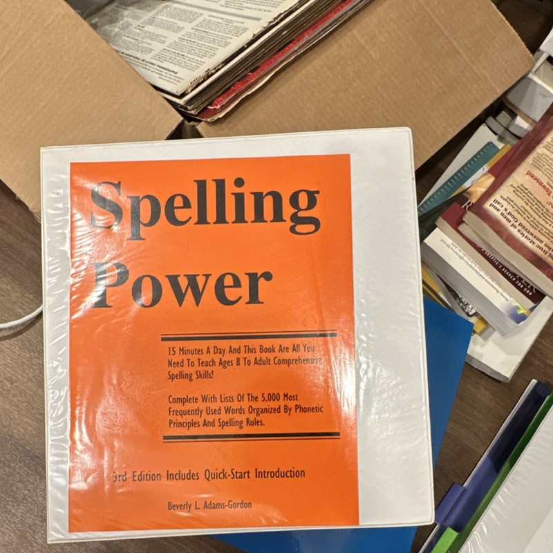Spelling Power 3rd Edition Study Guide Beverly L. Adams-Gordon Spelling Book