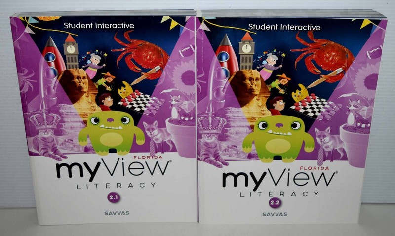 Savvas My View Student Interactive Literacy Grade 2.1 & 2.2 Set 2022 FREESHIP