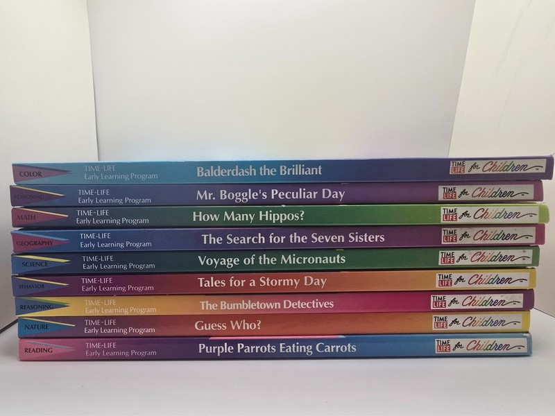 Time-Life Books for Children Early Learning Homeschool Educational Lot of 9