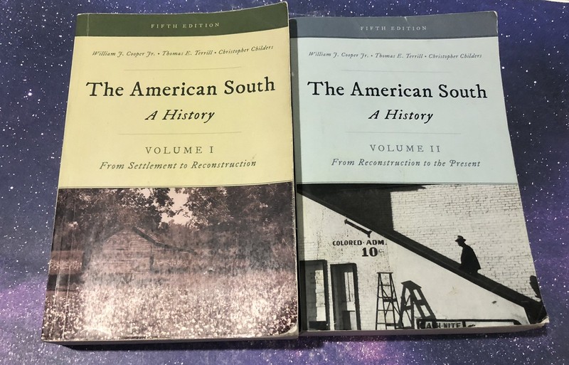 The American South: A History (Volume 1-2 From Settlement to Reconstruction)