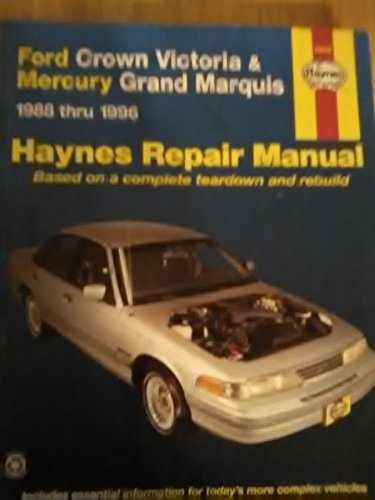 Ford Crown Victoria & Mercury – Paperback, by Ryan Mark;Haynes John – Very Good