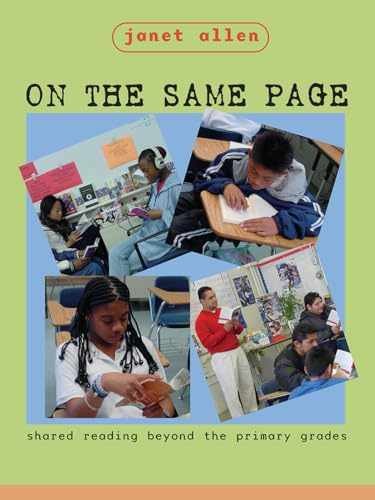 On the Same Page: Shared Reading Beyond – Paperback, by Allen Janet – Very Good