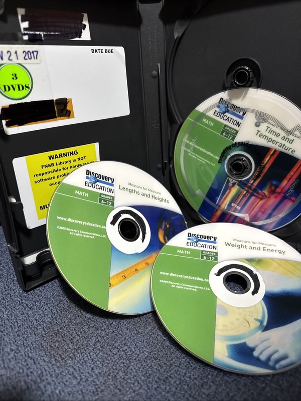 Discovery Education Math Grades 6-12 Measure For Measure 3-Pack DVD Set gallery