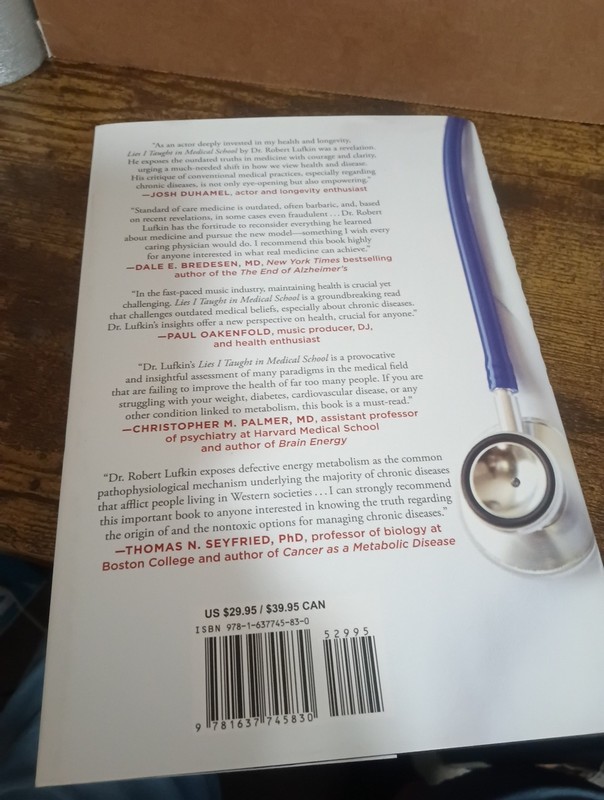 Lies I Taught in Medical School by Robert Lufkin (Hardcover, 2024) gallery