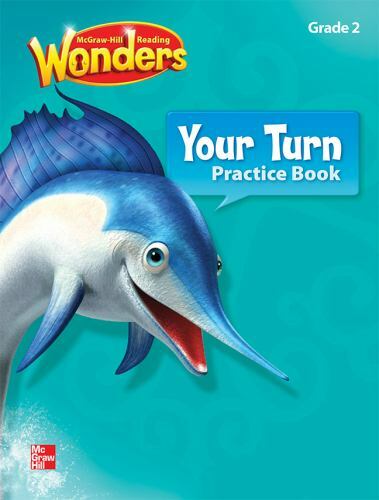 Reading Wonders, Grade 2, Your Turn Pract- paperback, 9780021188673, McGraw Hill