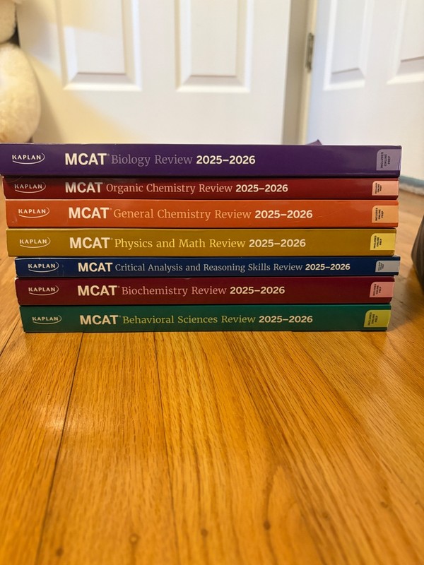 Kaplan MCAT Complete 7-book Subject Review (+ Quicksheets) 2025-2026 **NEW
