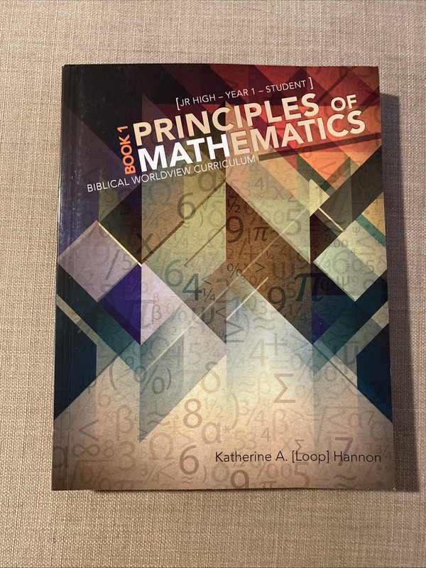 Principles of Mathematics Book 1 (Student) by Katherine Loop (2015, Trade…