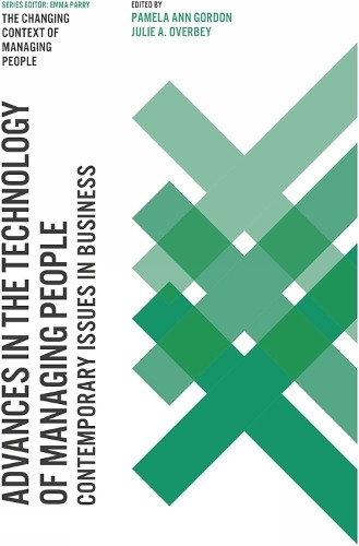 Pamela Ann Gordon Advances in the Technology of Managing People (Hardback)