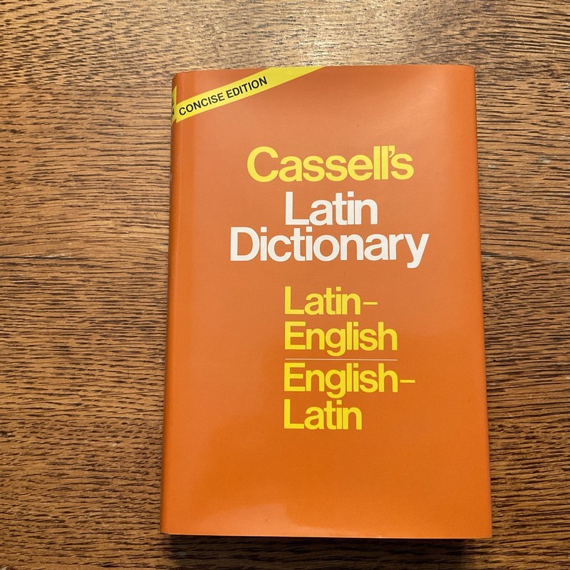 Cassell's Concise Latin-English, English-Latin Dictionary (English and Latin...