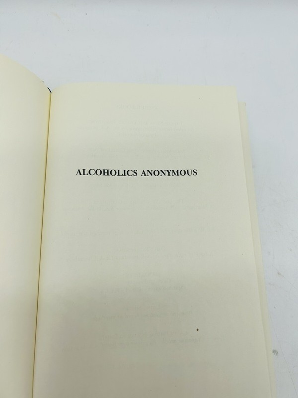 1995 Third Edition ALCOHOLICS ANONYMOUS HC 55th Printing Self Help w/Dust Jacket gallery