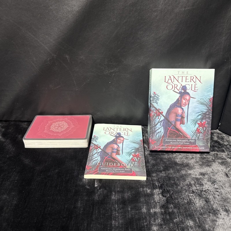 The Lantern Oracle: 44 full colour …, Angelina Mirabi Tarot Cards & Guide Book