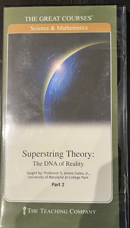 Superstring Theory : The DNA of Reality by S. James Gates Jr. (DVD And Guidebook