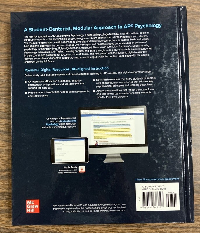 LOT Understanding Psychology AP Edition 2020 14e Feldman Student & Teacher gallery