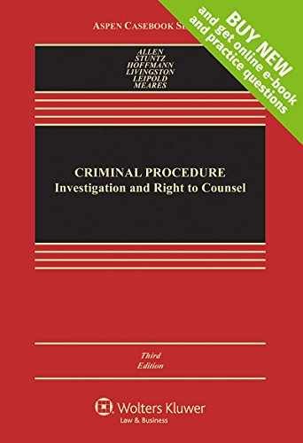 Criminal Procedure: – Paperback, by Allen Ronald J.; – Acceptable n