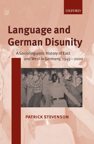 Patrick Stevenson Language and German Disunity (Paperback) (UK IMPORT)