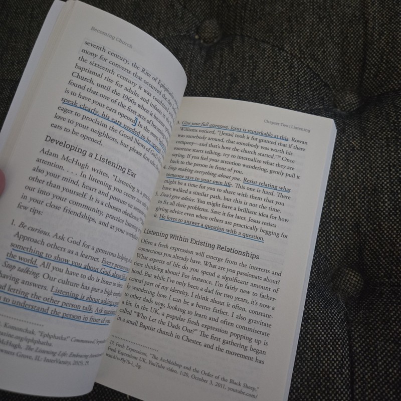 Becoming Church A Trail Guide for Starting Fresh Expressions Paperback See Pics gallery