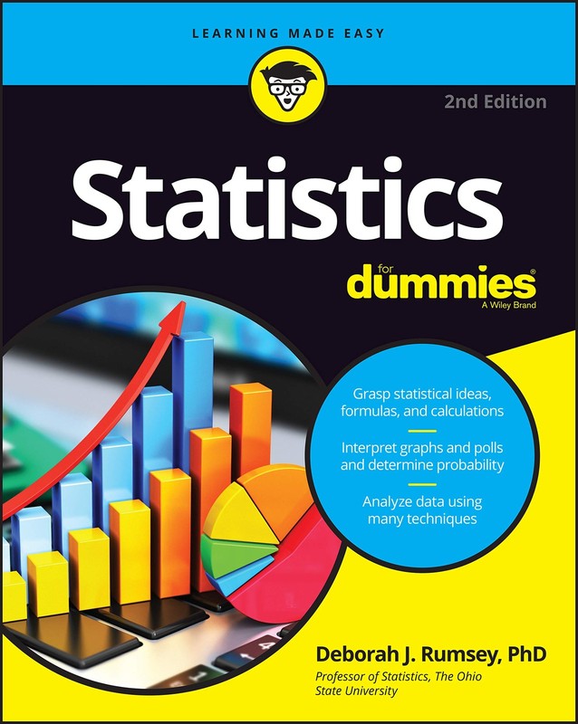Statistics For Dummies (For Dummies (Lifestyle)) – paperback Rumsey, Deborah…