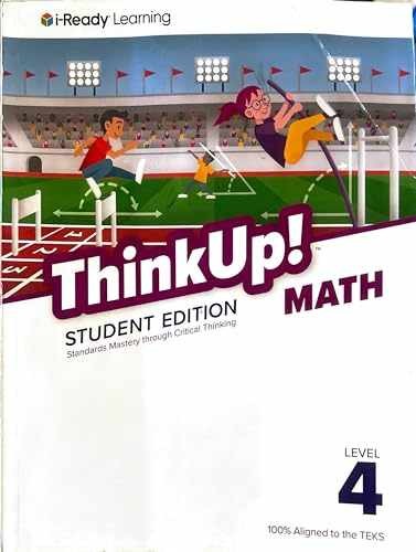 Think Up! Math , Student – Paperback, by LLC Curriculum Associates – Very Good