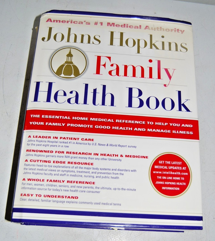 John Hopkins Family Health Book Hardcover