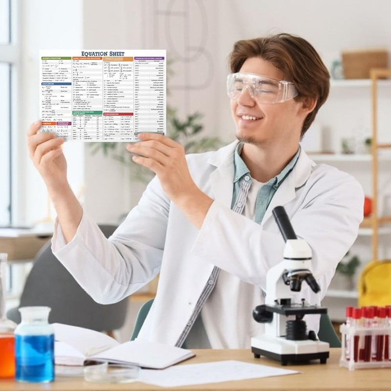 6x9"Periodic Table of Elements Chart Poster Small LAMINATED, Chemistry Reference gallery