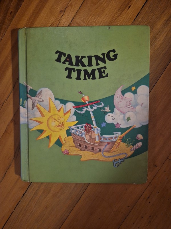 Taking Time Reading School Textbook – 1987 Grade 1 Macmillan
