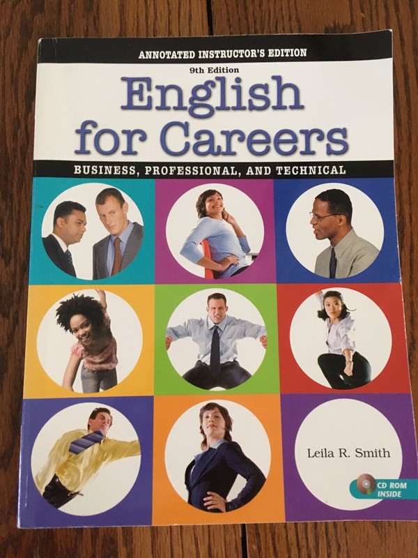 English for Careers, Leila R. Smith, 9th Edition, Teacher Ed.