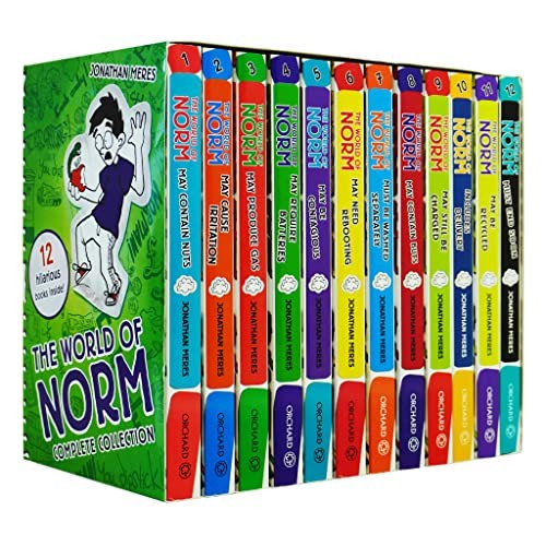 The World of Norm Collection 12 Books Box Set by Jonathan Meres
