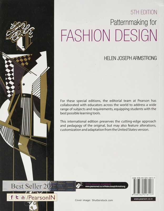 Patternmaking for Fashion Design 5e by Helen Armstrong EXPRESS SHIPPING gallery